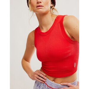 FP Movement by Free People Red Crop Top